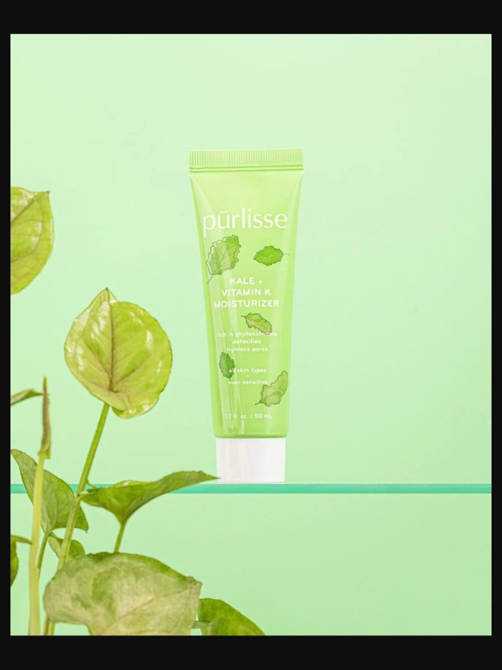 🌈4/$20 NIB Purlisse Beauty Kale + Vitamin K Moisturizer Full Size Retail $35.00
